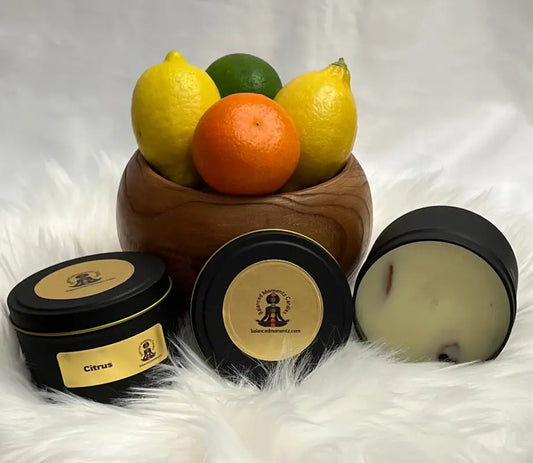 Citrus scented candle - 8oz Candles